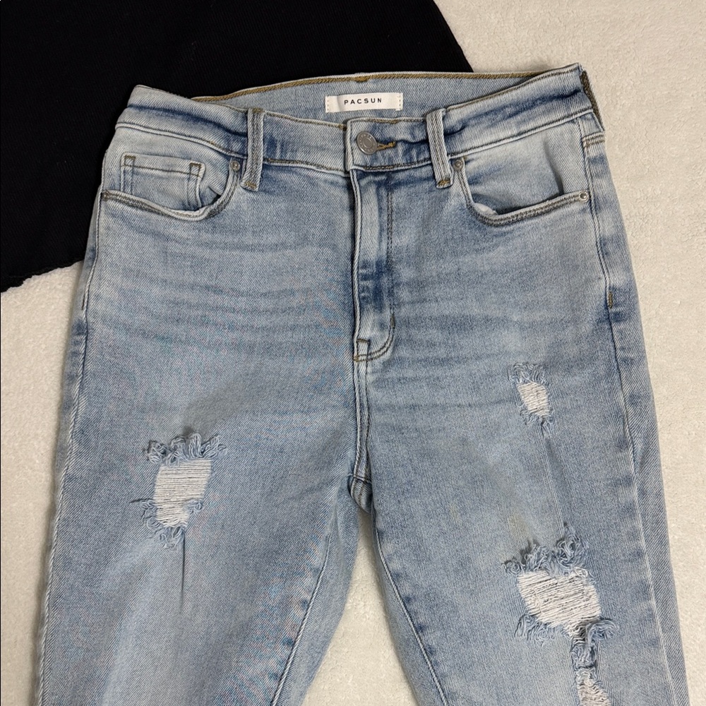 PacSun Light Blue Ripped Jeans